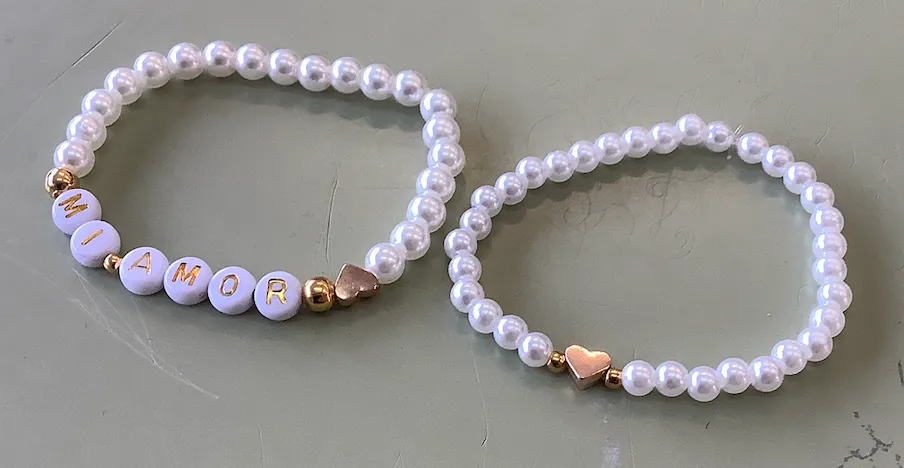 Pulsera perlas