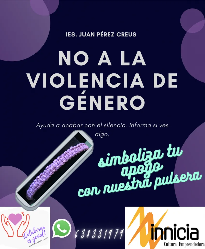 Cartel contra la violencia de género